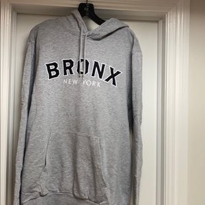 Grey Bronx Hoodie size Large